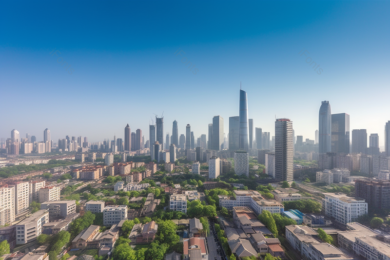 科技新时代高楼大厦建筑城市风光,高清,摄影图,摄影图片,图片大全,摄影图免费下载